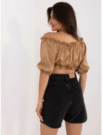 Blúzka LK BZ 509746.61 camel Blúzka LK BZ 509746.61 camel