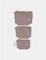 Set kozmetických tašiek 4FSS23AWBGU011-56S ružová - 4F Set kozmetických tašiek 4FSS23AWBGU011-56S ružová - 4F