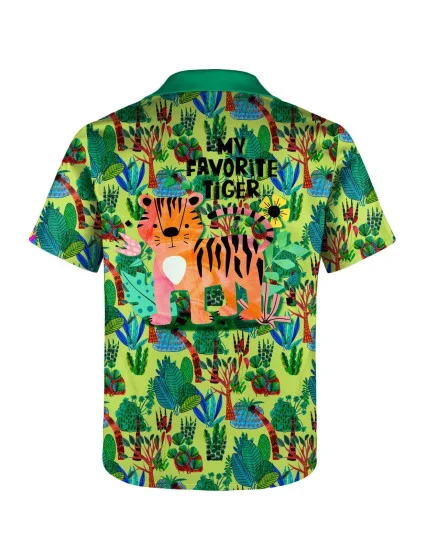 Košeľa detská - SH-K1591 - Mr. GUGU & Miss GO - Gemini