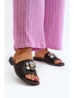 Pantofle  černé Step in style model 21205164 - SWEET SHOES