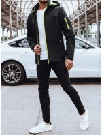 Pánská softshellová bunda s kapucí černá Dstreet model 21970352 - FashionStreet