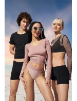 Dámske nohavičky EVER Infused Aloe High leg - FOGGY MAUVE - béžové 6116 - SLOGGI