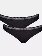 sloggi GO Ribbed R Brazil C2P - BLACK - SLOGGI BLACK - SLOGGI