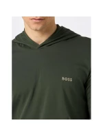 Pánské tričko Mix & Match Dark Green Longsleeve model 22305105 - Boss Pánské tričko Mix & Match Dark Green Longsleeve model 22305105 - Boss