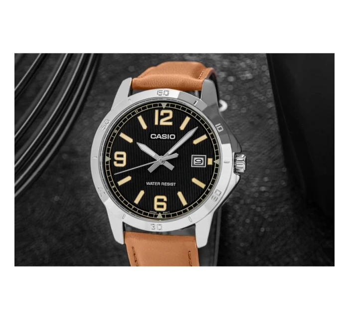 Pánske hodinky CASIO MTP-V004L-1B2UDF + BOX Pánske hodinky CASIO MTP-V004L-1B2UDF + BOX