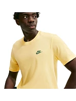 Pánske tričko Nike Club Tee, žlté, AR4997 723 Pánske tričko Nike Club Tee, žlté, AR4997 723