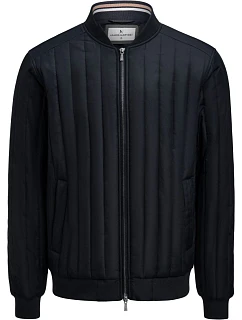 James Harvest Scarsdale Jacket Men Pánska prešívaná bunda 62.1053 čierna