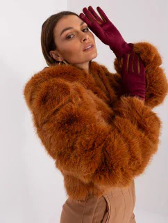 Rukavice AT RK 238601.25P gaštanová