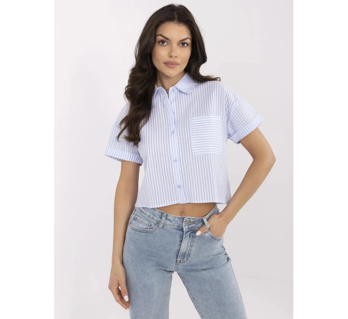 Koszula NM KS jasny niebieski model 21057922 - FPrice Koszula NM KS jasny niebieski model 21057922 - FPrice