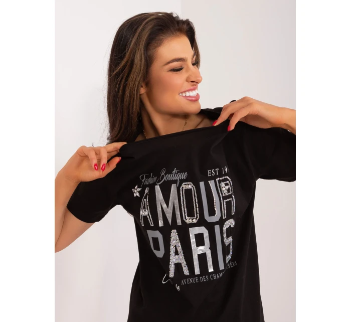 Tričko PM TS 4568.20 čierna