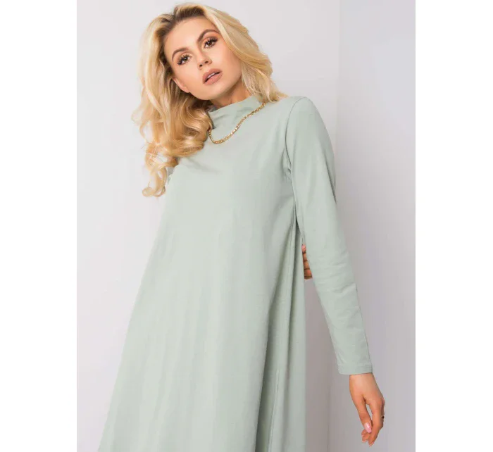 Šaty RV SK model 18020466 světle zelená - FPrice Šaty RV SK model 18020466 světle zelená - FPrice