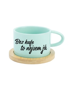 BEZ KAFE TO NEJSEM JÁ - mint hrníček makronka 200 ml