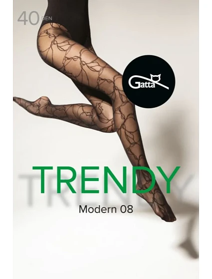 MODERN - 08 WZORZYSTE 40 DEN