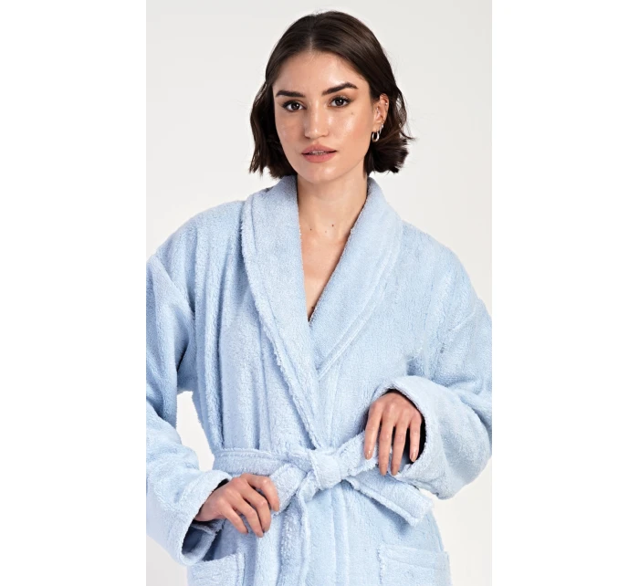 Dámský župan dlouhý se šálovým límcem model 21210371 - Vienetta