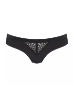 Dámske nohavičky Aura Spotlight Brazilian čierne - TRIUMPH