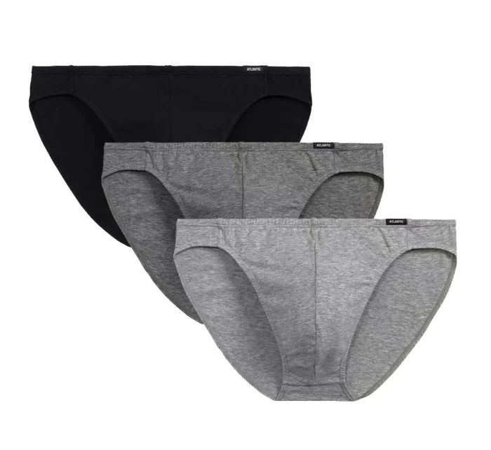 Pánske slipy 3 pack 230 mini mix1 - Atlantic