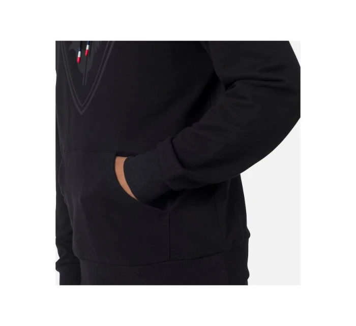 Rossignol LOGO SWEAT HOOD FL mikina čierna
