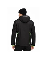 Geographical Norway Pánska softshellová bunda Trelino Black-Green Db Men 0124 black / green (WZ8556H/GN-Black / Green)