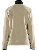 Craft Corporate ADV Pile Fleece Jacket W Dámska fleecová bunda Sherpa 81.2221 ecru/čierna Craft Corporate ADV Pile Fleece Jacket W Dámska fleecová bunda Sherpa 81.2221 ecru/čierna
