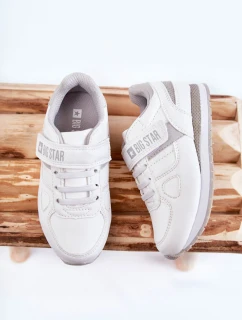 Dziecięce Buty Sportowe Big Star KK374009 Białe