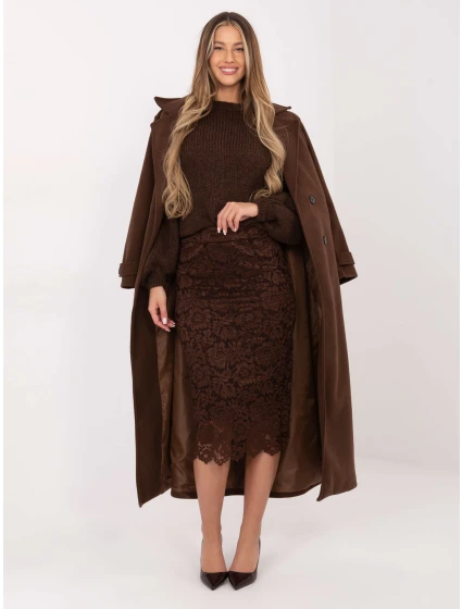 Spódnica IT SD model 21782294 brązowy - FPrice