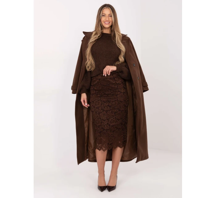 Spódnica IT SD model 21782294 brązowy - FPrice