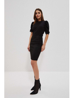 Ceruzková sukňa - čierna