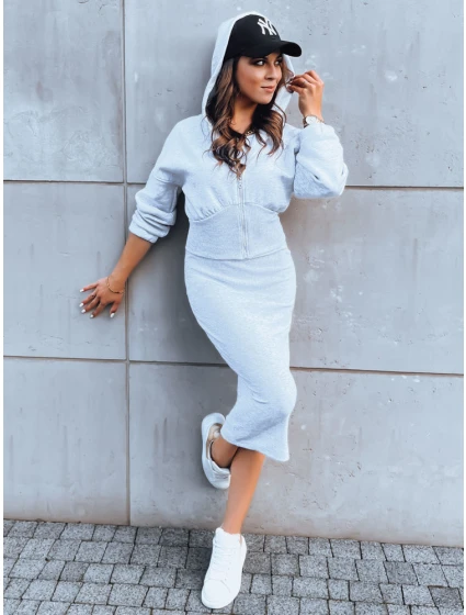 Dámská tepláková souprava šedá Dstreet model 21970736 - FashionStreet