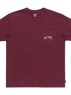 Tričko Billabong Stacked Arch Tee EBYZT00175-RSN0 Maroon L