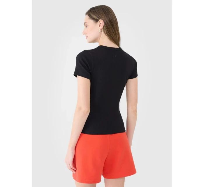 Dámské žebrované tričko model 21433273 - 4F