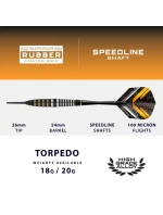 Šípky VULCAN Soft Harrows Šípky VULCAN Soft Harrows