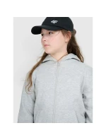 Dívčí mikina s kapucí model 21815578 - 4F Dívčí mikina s kapucí model 21815578 - 4F