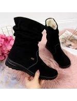 RIEKER W RKR130 zateplené kožené čižmy RIEKER W RKR130 zateplené kožené čižmy