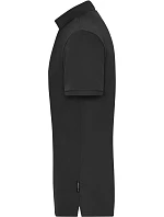 Daiber JN 1806 Pánske pracovné elastické bio polo - Solid 02.1806 čierne Daiber JN 1806 Pánske pracovné elastické bio polo - Solid 02.1806 čierne