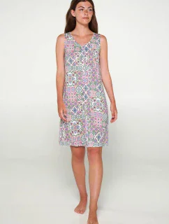 Noční košile s knoflíkovou légou model 19696690 - Vamp