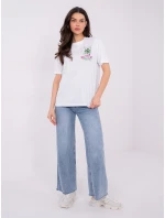 T shirt model 21821326 biały - FPrice T shirt model 21821326 biały - FPrice