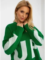 Dámsky sveter LC SW 8050 .95P zelená - FPrice