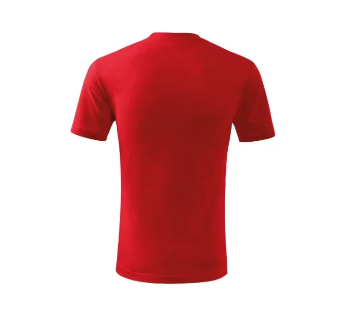 Klasické nové tričko pre deti červené