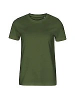 Dámske tričko Edge v khaki farbe
