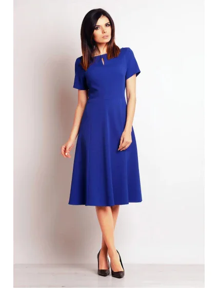 Dámske denné šaty model M099 nebesky modrá - Infinite You