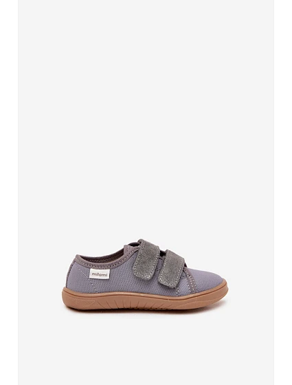 Dětské pantofle Barefoot model 21798492 Šedé Milami - B2B Professional Sports Dětské pantofle Barefoot model 21798492 Šedé Milami - B2B Professional Sports