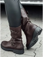 Dámske krátke hnedé topánky WORKENNA FashionStreet ZY0543