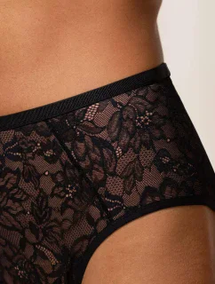 Nohavičky Amourette Charm Maxi01 čierne - Triumph