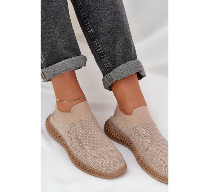 Dámské Sportovní Boty S Ozdobou D&A model 21685938 Béžové - S.Barski