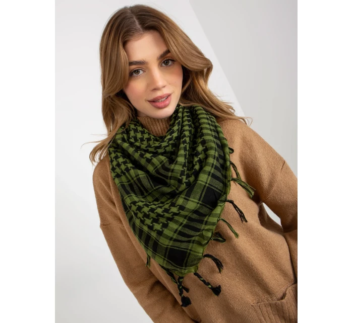 Šatka AT CH ARAFAT.37 čierny a zelený