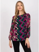 Halenka DHJ BZ tmavě zelená model 17356202 - FPrice Halenka DHJ BZ tmavě zelená model 17356202 - FPrice