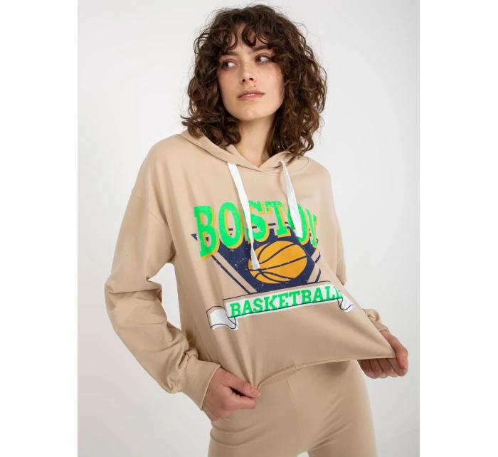 Dámská souprava EM KMPL model 18055652 béžová - FPrice Dámská souprava EM KMPL model 18055652 béžová - FPrice