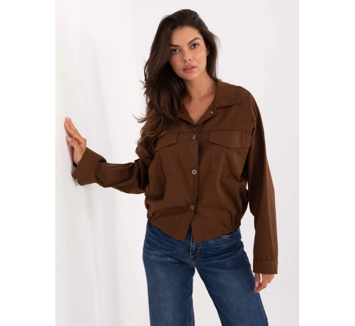 Koszula IT KS model 21302537 brązowy - FPrice