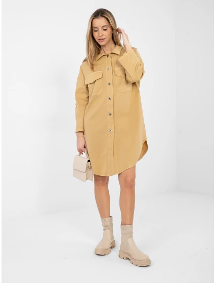 Sukienka IT SK model 21934234 camelowy - FPrice