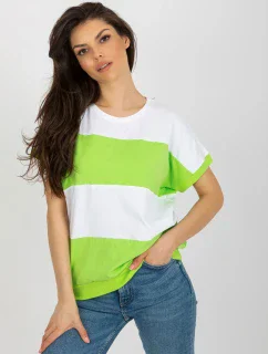 Blúzka RV BZ 8640.36X biela zelená